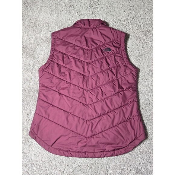 The North Face Tamburello Puffer Vest Maroon Burgundy size Large - Picture 2 of 6